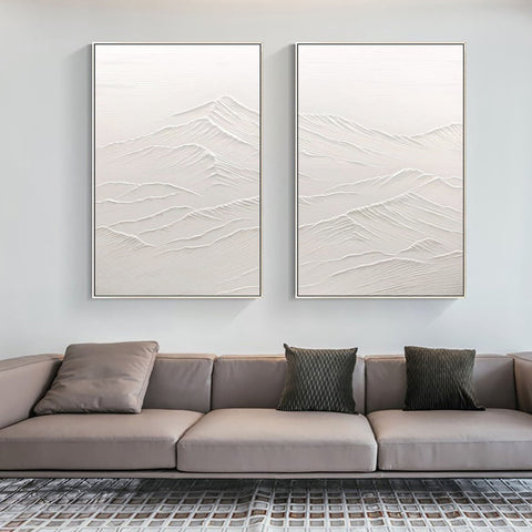 Abstract Tranquility Painting SET OF 2 #CXA 009 - Ins artcanvas