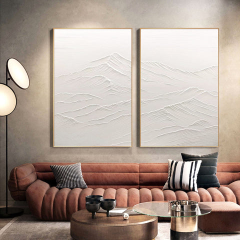 Abstract Tranquility Painting SET OF 2 #CXA 009 - Ins artcanvas