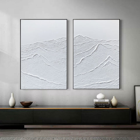 Abstract Tranquility Painting SET OF 2 #AVG 003 - Ins artcanvas