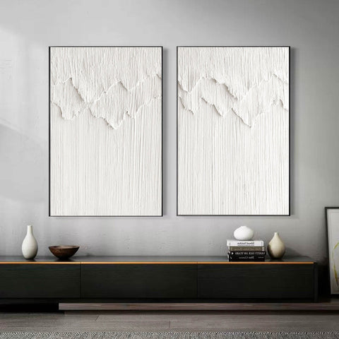 Abstract Tranquility Painting SET OF 2 #AVG 008 - Ins artcanvas