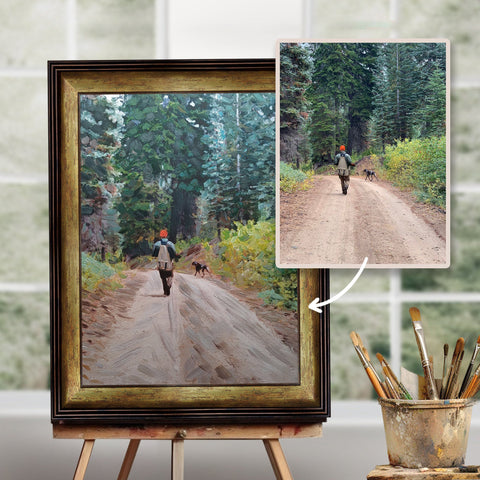 Custom Landscape Oil Paintings: Personalized Scenic Art