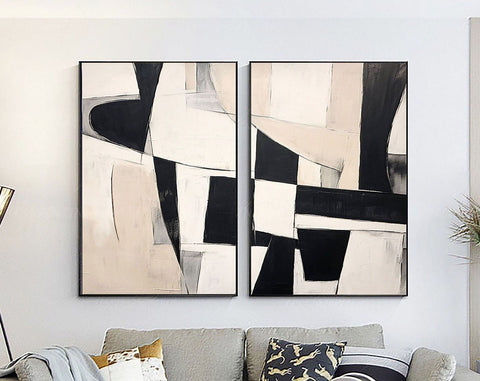 Abstract Tranquility Painting SET OF 2 #CXA 001 - Ins artcanvas