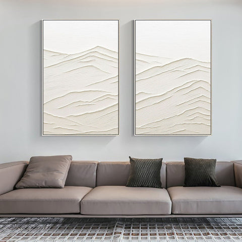 Abstract Tranquility Painting SET OF 2 #CXA 004 - Ins artcanvas