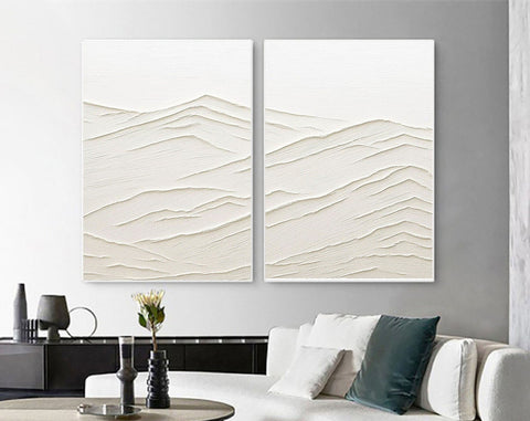 Abstract Tranquility Painting SET OF 2 #CXA 004 - Ins artcanvas