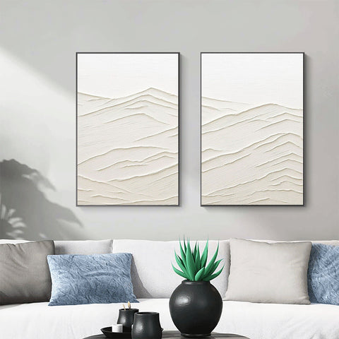 Abstract Tranquility Painting SET OF 2 #CXA 004 - Ins artcanvas