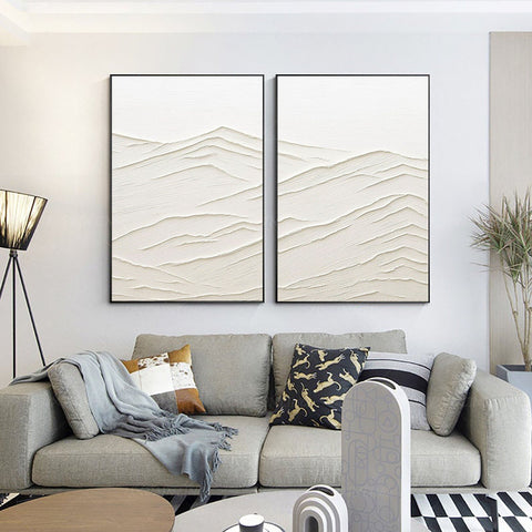 Abstract Tranquility Painting SET OF 2 #CXA 004 - Ins artcanvas