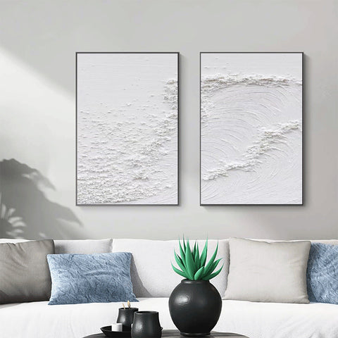 Abstract Tranquility Painting SET OF 2 #CXA 008 - Ins artcanvas