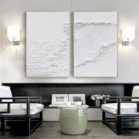 Abstract Tranquility Painting SET OF 2 #CXA 008 - Ins artcanvas