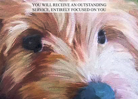 Custom Pet Portrait Oil Paintings: Personalized Pet Art