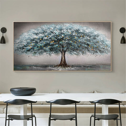 Vibrant Tree Landscape Wall Art #LL 0409